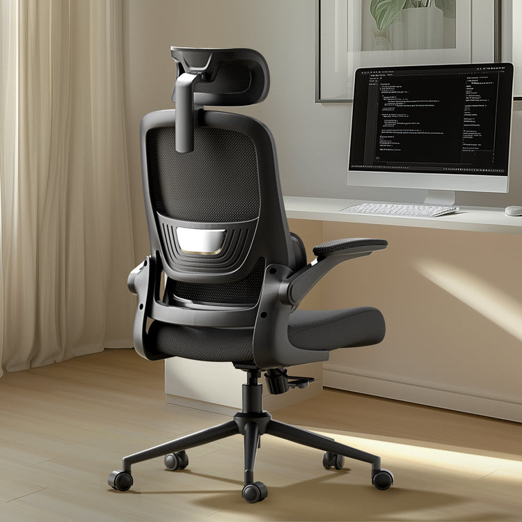 HBADA P1 Ergonomic Office Chair black back