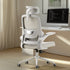 HBADA P1 Ergonomic Office Chair white back