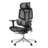 HBADA E3 Air Ergonomic Office Chair without footrest black slightly left