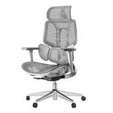 HBADA E3 Air Ergonomic Office Chair without footrest gray slightly left 