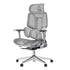 HBADA E3 Air Ergonomic Office Chair without footrest gray slightly left 